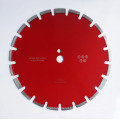 Asphalt Diamond Saw Blade Laser Welding Long Lifespan For Asphalt Road Cutting